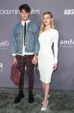 NICOLA PELTZ and Anwar Hadid at Amfar Gala 2018 in New York 02/07/2018