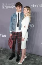 NICOLA PELTZ and Anwar Hadid at Amfar Gala 2018 in New York 02/07/2018