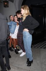NICOLA PELTZ and Anwar Hadid at Craig