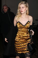 NICOLA PELTZ at Versace Fall/Winter 2018 Fashion Show in Milan 02/223/2018