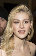 NICOLA PELTZ at Versace Fall/Winter 2018 Fashion Show in Milan 02/223/2018