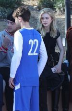 NICOLA PELTZ Chacha x Foxx Charity Celebrity Basketball in Thousand Oaks 02/17/2018