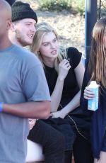 NICOLA PELTZ Chacha x Foxx Charity Celebrity Basketball in Thousand Oaks 02/17/2018
