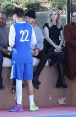 NICOLA PELTZ Chacha x Foxx Charity Celebrity Basketball in Thousand Oaks 02/17/2018