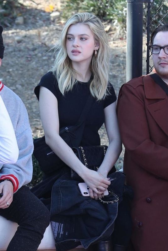 NICOLA PELTZ Chacha x Foxx Charity Celebrity Basketball in Thousand Oaks 02/17/2018