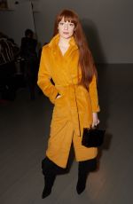NICOLA ROBERTS Arrives at Faustine Steinmetz Show at London Fashion Week 02/19/2018