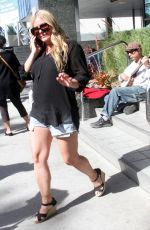 NICOLE EGGERT at Farmers Market in Studio City 02/11/2018