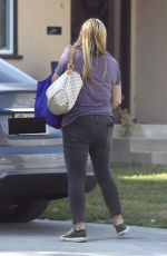 NICOLE EGGERT Out and About in Los Angeles 02/01/2018