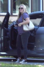 NICOLE EGGERT Out and About in Los Angeles 02/01/2018