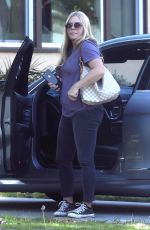 NICOLE EGGERT Out and About in Los Angeles 02/01/2018