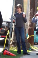 NICOLE KIDMAN on the Set of Destroyer in Los Angeles 02/03/2018