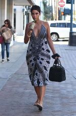 NICOLE MURPHY Out with Her Dog in Beverly HIlls 02/16/2018
