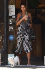 NICOLE MURPHY Out with Her Dog in Beverly HIlls 02/16/2018