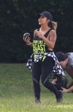 NICOLE SNOOKI POLIZZI and DEENA CORTESE on the Set of Jersey Shore Family Vacation in Miami Beach 02/01/2018
