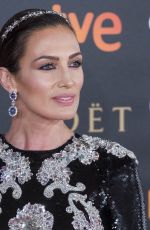 NIEVES ALVAREZ at 32nd Goya Awards in Madrid 02/03/2018