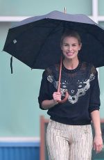 NIKI TAYLOR on the Set of a Photoshoot in New York 02/10/2018