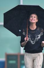 NIKI TAYLOR on the Set of a Photoshoot in New York 02/10/2018