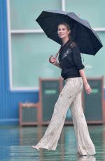 NIKI TAYLOR on the Set of a Photoshoot in New York 02/10/2018