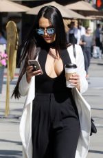 NIKKI BELLA Out and About in Beverly Hills 02/05/2018