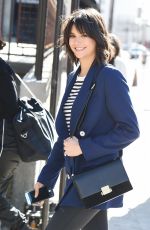 NINA DOBREV Arrives at Create & Cultivate Conference in Los Angeles 02/24/2018