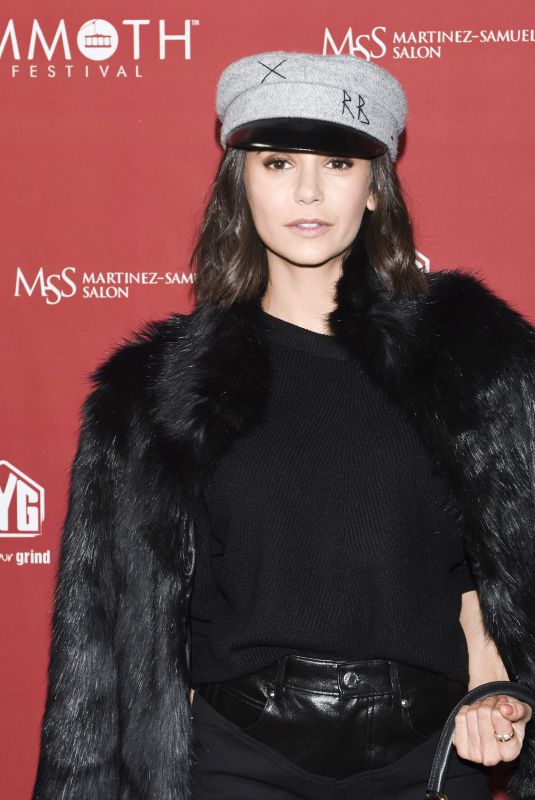 NINA DOBREV at Inaugural Mammoth Film Festival in Mammoth Lakes 02/10/2018