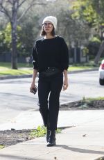 NINA DOBREV Out and About in Los Angeles 02/13/2018