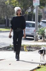 NINA DOBREV Out and About in Los Angeles 02/13/2018