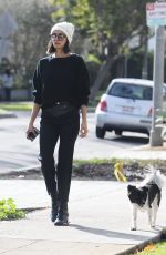NINA DOBREV Out and About in Los Angeles 02/13/2018