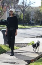 NINA DOBREV Out and About in Los Angeles 02/13/2018