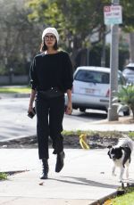 NINA DOBREV Out and About in Los Angeles 02/13/2018