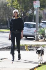 NINA DOBREV Out and About in Los Angeles 02/13/2018
