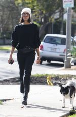NINA DOBREV Out and About in Los Angeles 02/13/2018