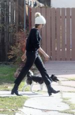 NINA DOBREV Out and About in Los Angeles 02/13/2018