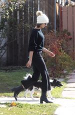NINA DOBREV Out and About in Los Angeles 02/13/2018