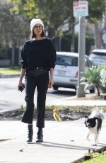 NINA DOBREV Out and About in Los Angeles 02/13/2018