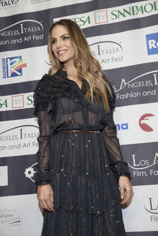 NINA SENICAR at Los Angeles Italia Film, Fashion and Art Festival 02/25/2018