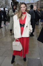NIOMI SMART at Christopher Kane Show at London Fashion Week 02/19/2018