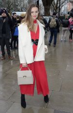 NIOMI SMART at Christopher Kane Show at London Fashion Week 02/19/2018