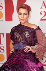 NOOMI RAPACE at Brit Awards 2018 in London 02/21/2018