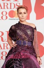 NOOMI RAPACE at Brit Awards 2018 in London 02/21/2018