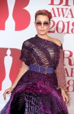 NOOMI RAPACE at Brit Awards 2018 in London 02/21/2018