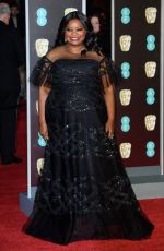 OCTAVIA SPENCER at BAFTA Film Awards 2018 in London 02/18/2018