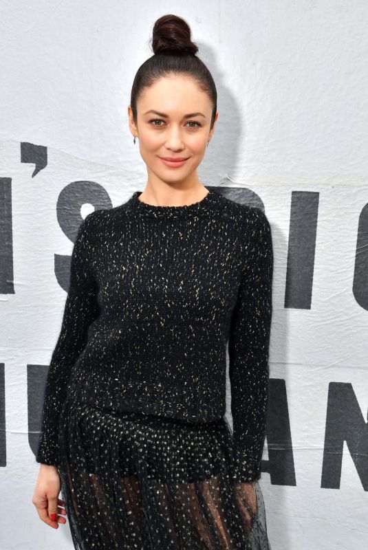 OLGA KURYLENKO at Christian Dior Show at Paris Fashion Week 02/27/2018