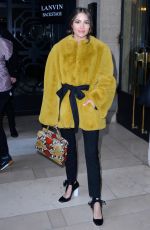 OLIVIA CULPO at Lanvin Show at Paris Fashion Week 02/28/2018