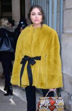 OLIVIA CULPO at Lanvin Show at Paris Fashion Week 02/28/2018