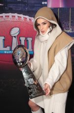 OLIVIA CULPO at SiriusXM Super Bowl LII Radio Row in Minnesota 02/02/2018