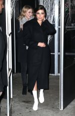 OLIVIA CULPO Leaves Vnyl Restaurant in New York 02/06/2018