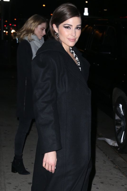 OLIVIA CULPO Leaves Vnyl Restaurant in New York 02/06/2018