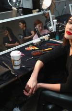 OLIVIA CULPO on the Backstage at Sally LA Pointe New York Fashion Week 02/13/2018