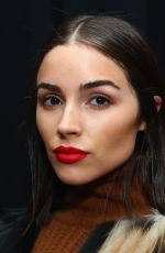 OLIVIA CULPO on the Backstage at Sally LA Pointe New York Fashion Week 02/13/2018